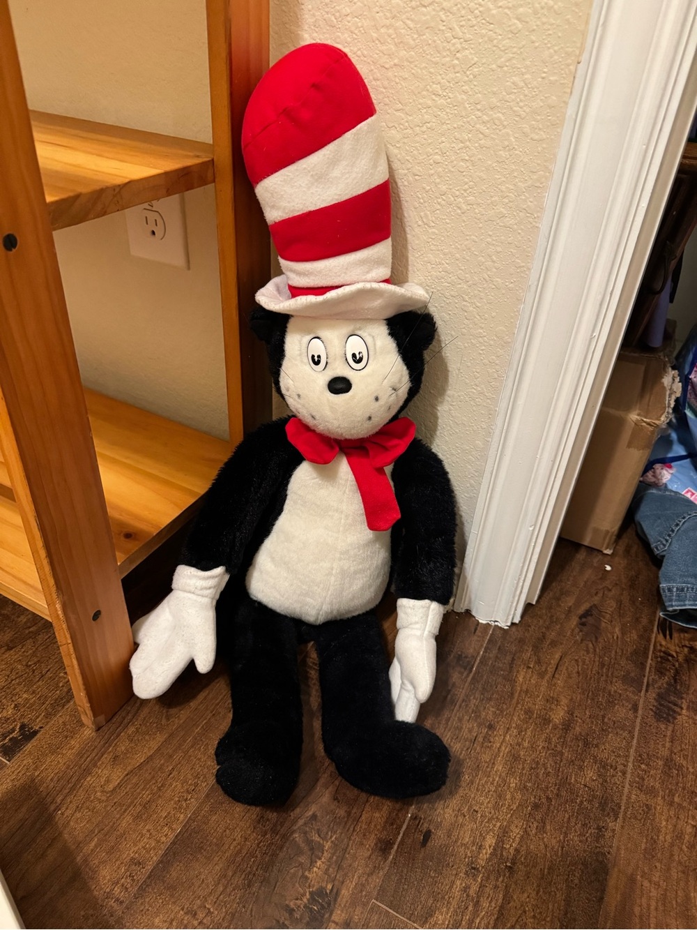 Dr. Seuss Cat in the Hat Plush - Black, White & Red